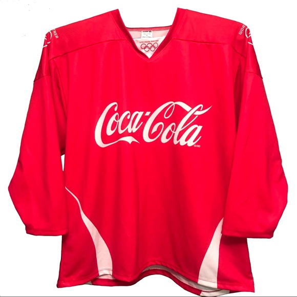 Coca-Cola WordWide Olympic Partner Hockey Jersey - Picture 1 of 2